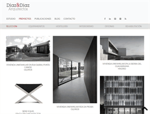 Tablet Screenshot of diazydiazarquitectos.com
